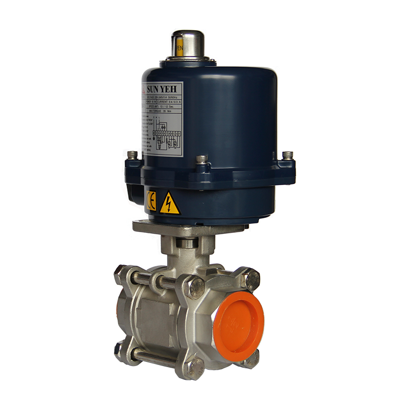 SUNYEH電動螺紋球閥 SUNYEH電動螺紋球閥
