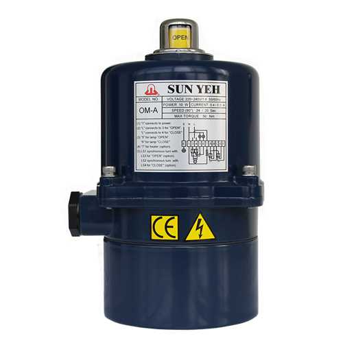 SUNYEH電動(dòng)執(zhí)行器故障排查方法 SUNYEH電動(dòng)執(zhí)行器故障排查方法