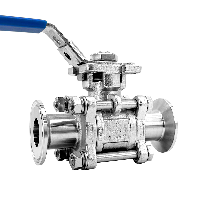 手動(dòng)卡箍不銹鋼球閥